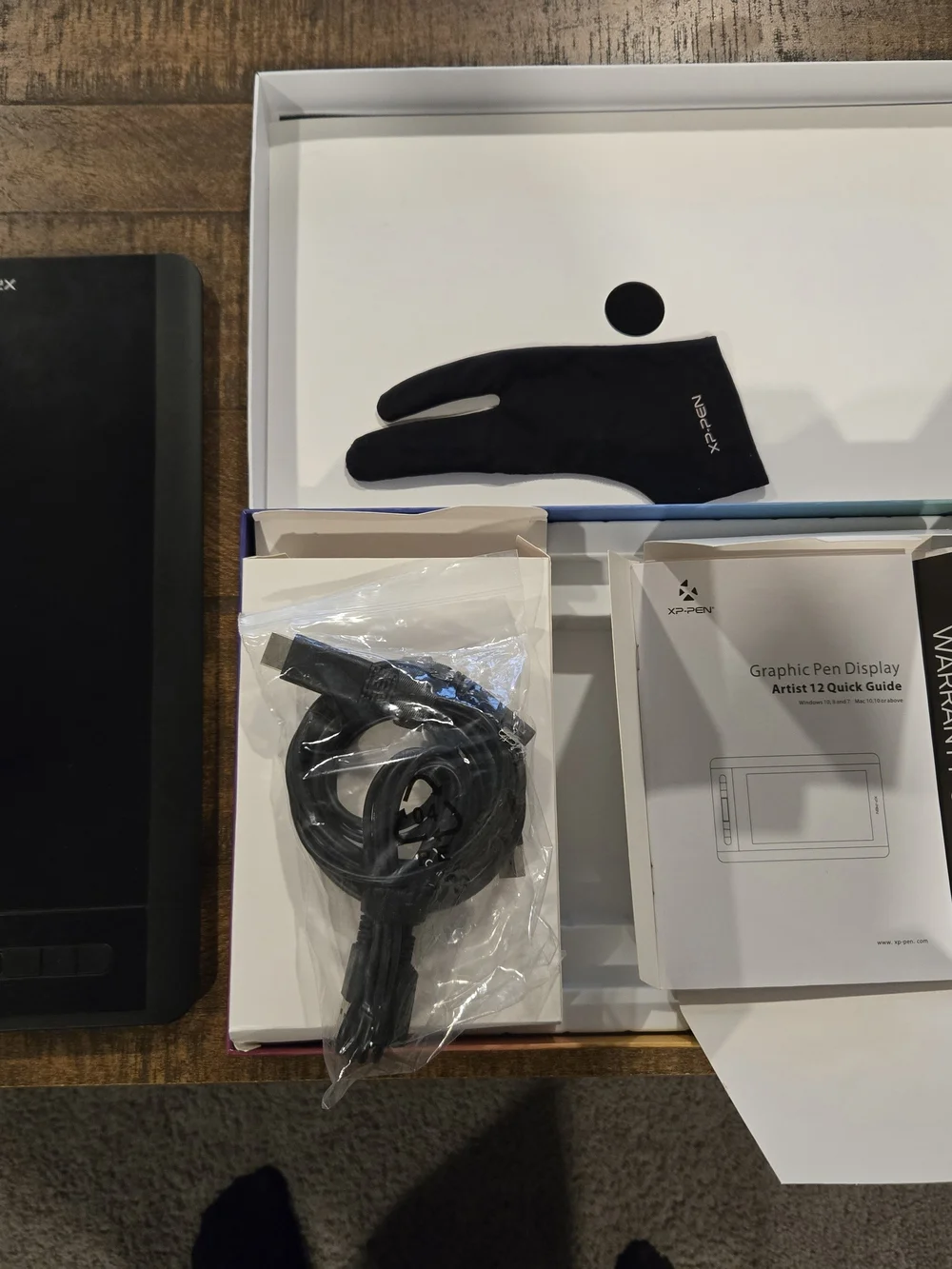 Artist 12 Graphic Drawing Tablet — Multicolor Accent